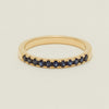 18ct Yellow Gold Sapphire Bella Band