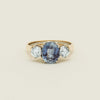 Deja Vu 18ct Yellow Gold 3.67ct Sapphire & Diamond Ring - Ring - Walker & Hall