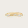 18ct Yellow Gold .15ct Diamond Grace Band - Ring - Walker & Hall