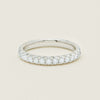 18ct White Gold .50ct Diamond Meridien Band - Ring - Walker & Hall