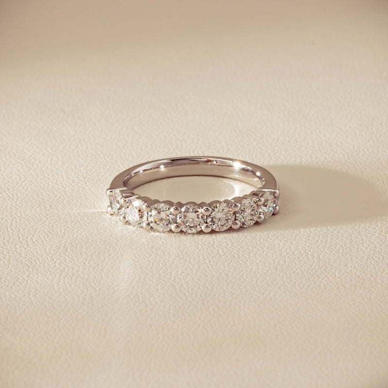 18ct White Gold 1.30ct Diamond Panorama Ring