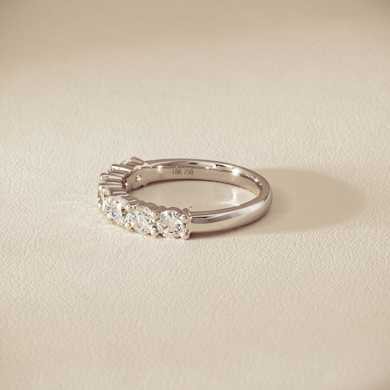 18ct White Gold 1.30ct Diamond Panorama Ring