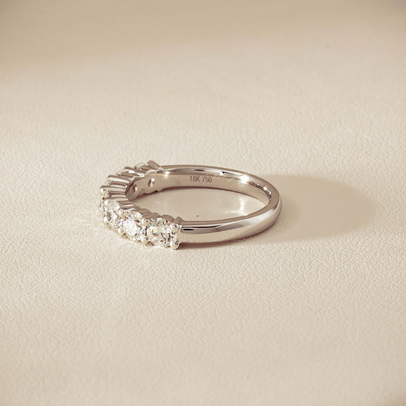 18ct White Gold 1.30ct Diamond Panorama Ring
