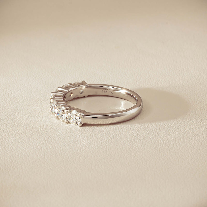 18ct White Gold 1.30ct Diamond Panorama Ring