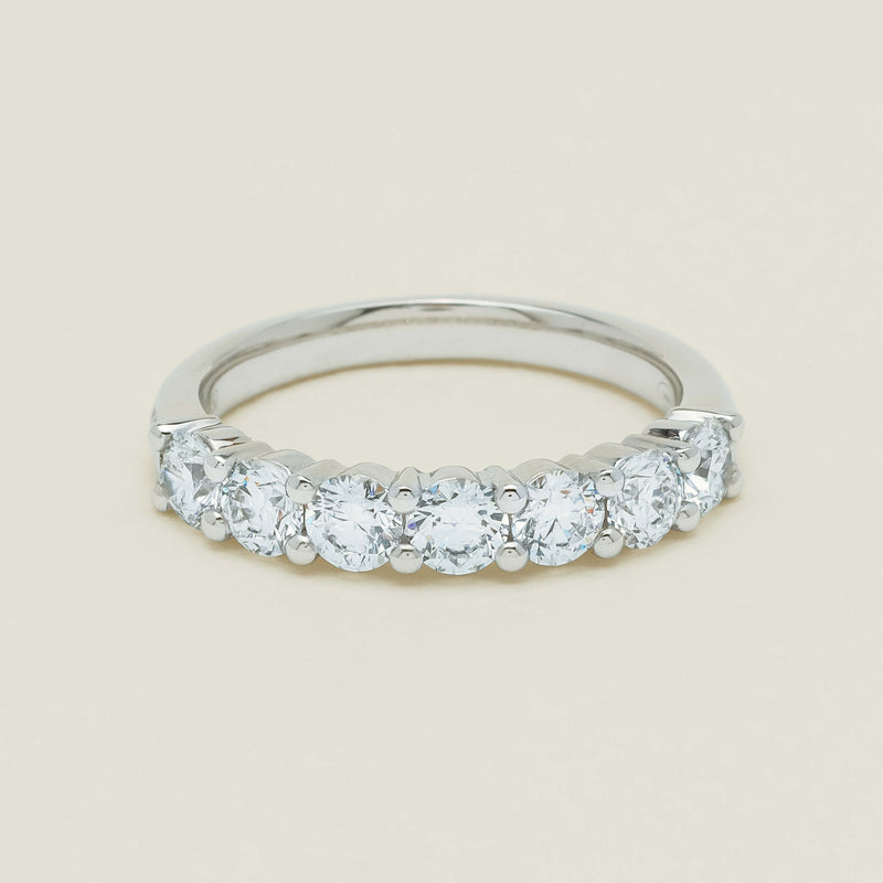 18ct White Gold 1.30ct Diamond Panorama Ring
