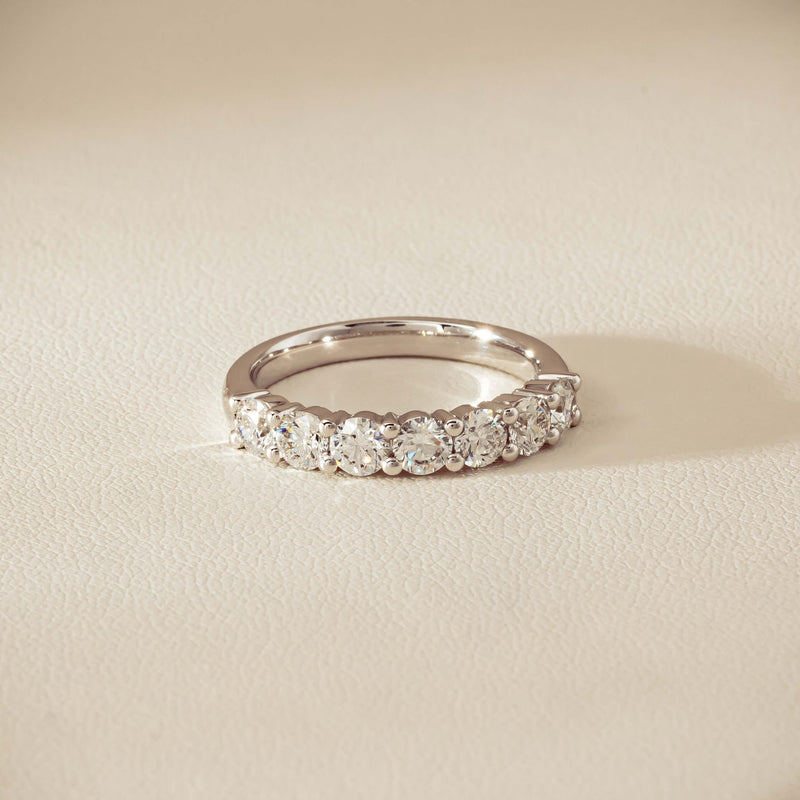 18ct White Gold 1.30ct Diamond Panorama Ring