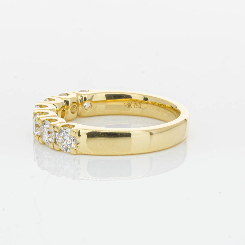 18ct Yellow Gold Diamond Rialto Ring-Ring-Walker & Hall