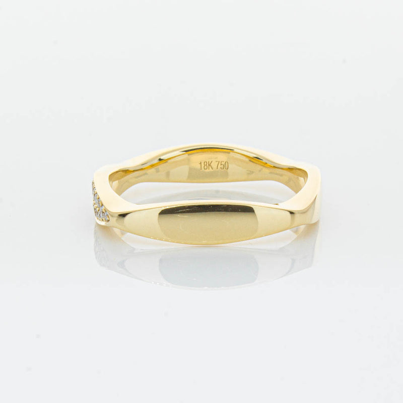 18ct Yellow Gold Diamond EOS Ring-Ring-Walker & Hall