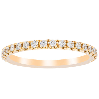 18ct Yellow Gold .34ct Diamond Comet Band