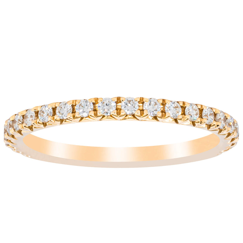 18ct Yellow Gold .34ct Diamond Comet Band