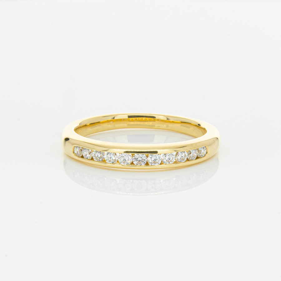 18ct Yellow Gold .25ct Diamond Ring