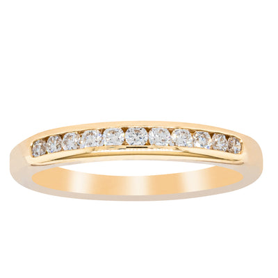 18ct Yellow Gold .25ct Diamond Ring - Ring - Walker & Hall