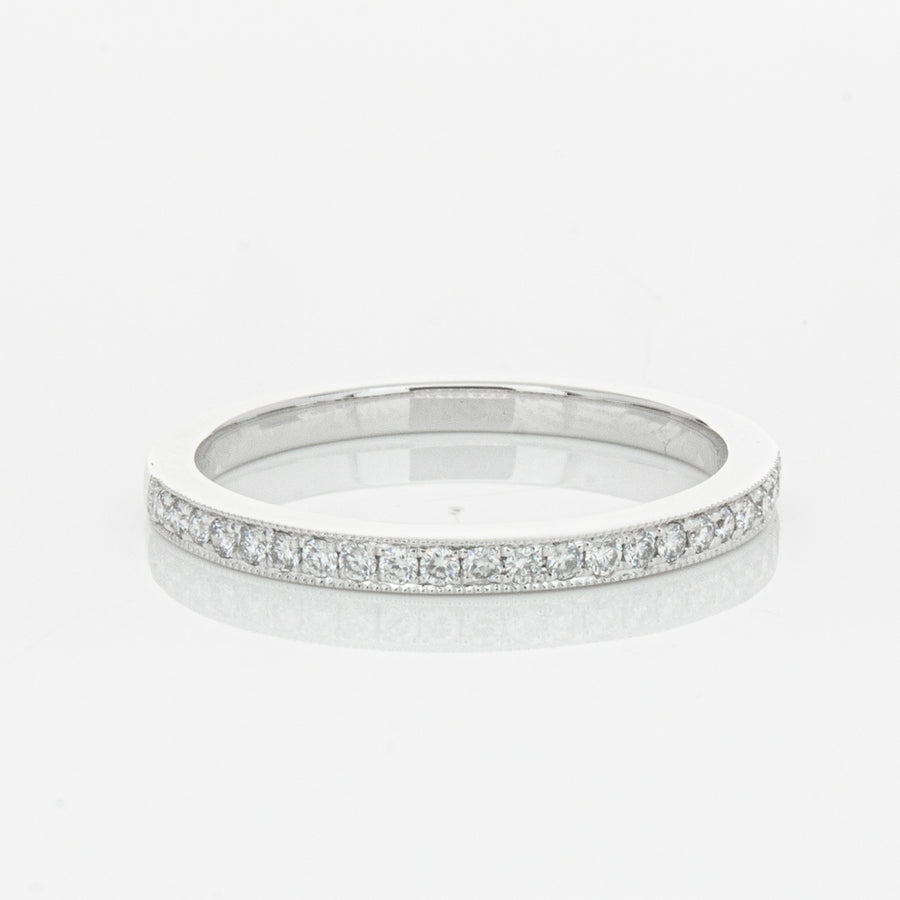 14ct White Gold Diamond Phoebe Band