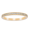 14ct Yellow Gold Diamond Phoebe band - Ring - Walker & Hall