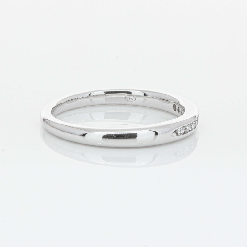 18ct White Gold .09ct Diamond Eternity Ring-Ring-Walker & Hall