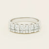 Deja Vu 18ct White Gold 1.12ct Diamond Band - Ring - Walker & Hall