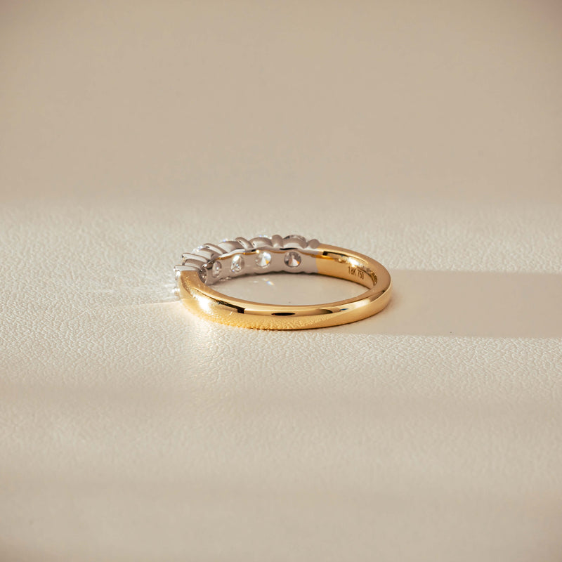 18ct Yellow Gold .97ct Diamond Panorama Ring-Ring-Walker & Hall