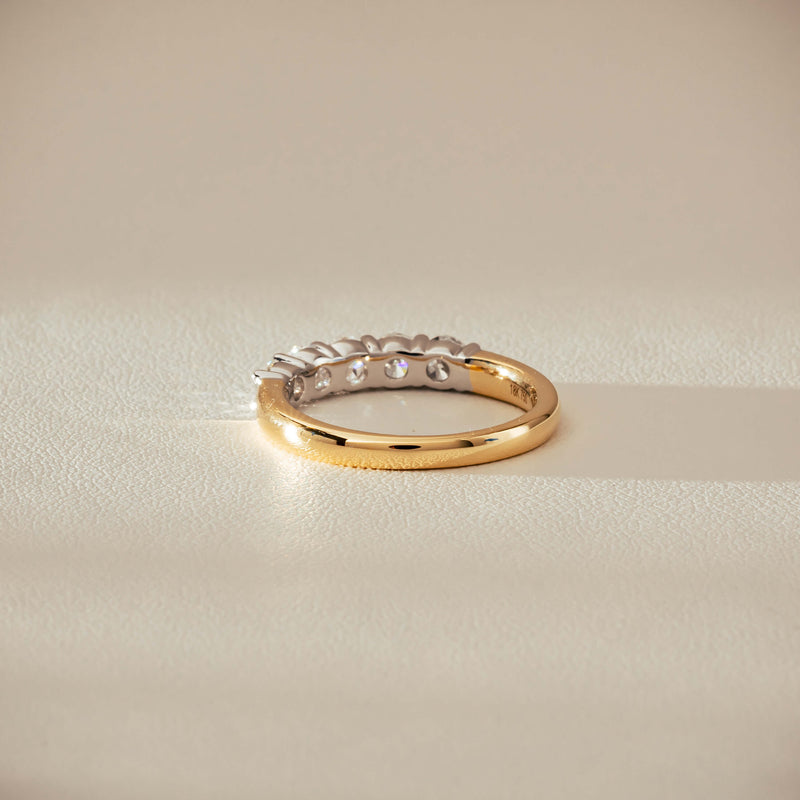 18ct Yellow Gold .97ct Diamond Panorama Ring-Ring-Walker & Hall