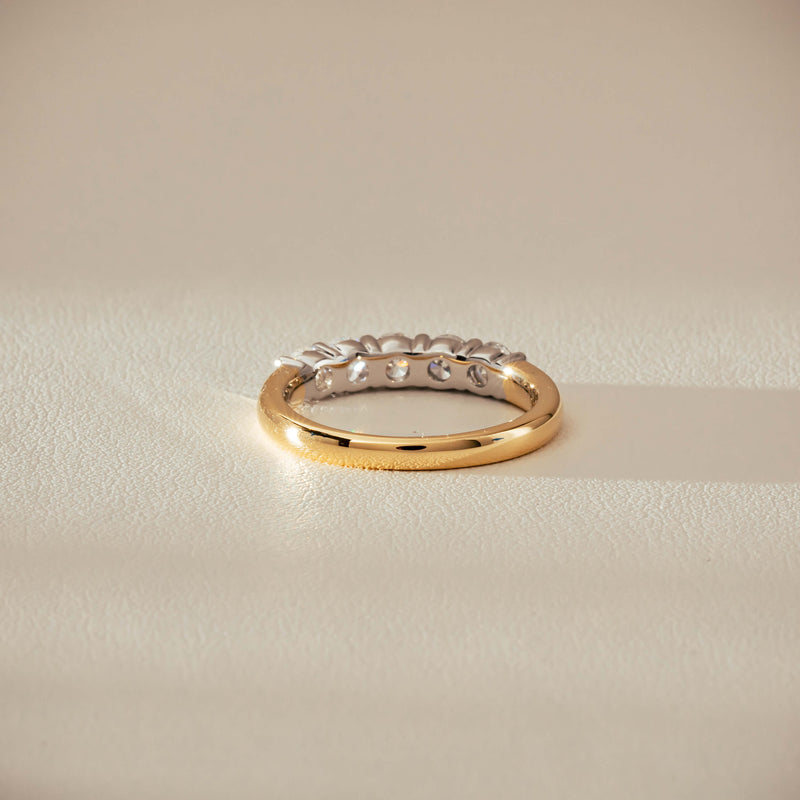 18ct Yellow Gold .97ct Diamond Panorama Ring-Ring-Walker & Hall
