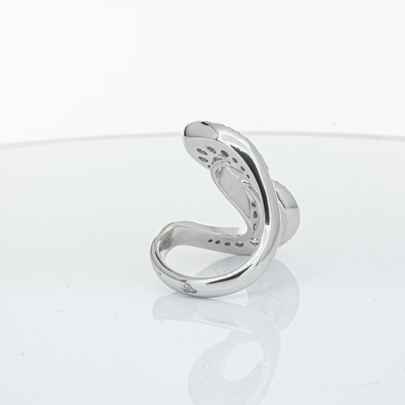 Platinum 1.55ct Diamond Flamenco Ring - Ring - Walker & Hall