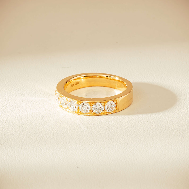 18ct Yellow Gold 1.00ct Diamond Orion Ring - Ring - Walker & Hall