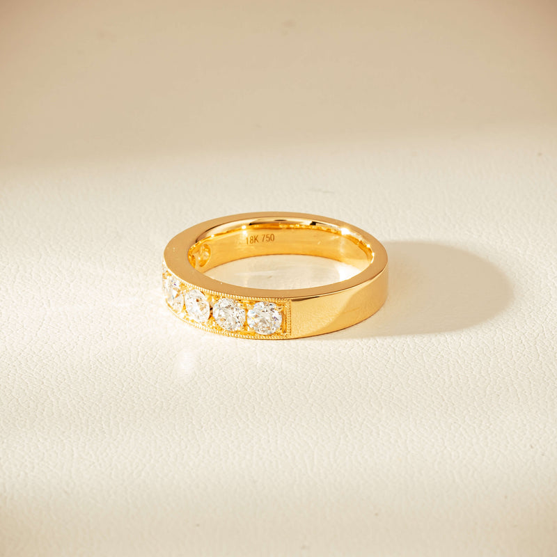 18ct Yellow Gold 1.00ct Diamond Orion Ring - Ring - Walker & Hall