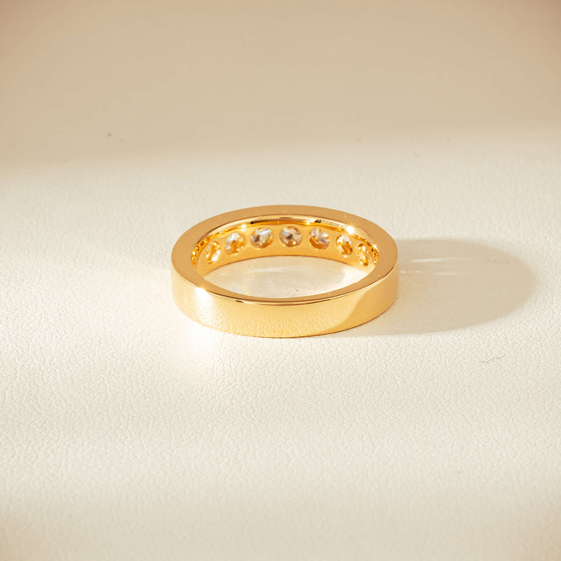 18ct Yellow Gold 1.00ct Diamond Orion Ring - Ring - Walker & Hall