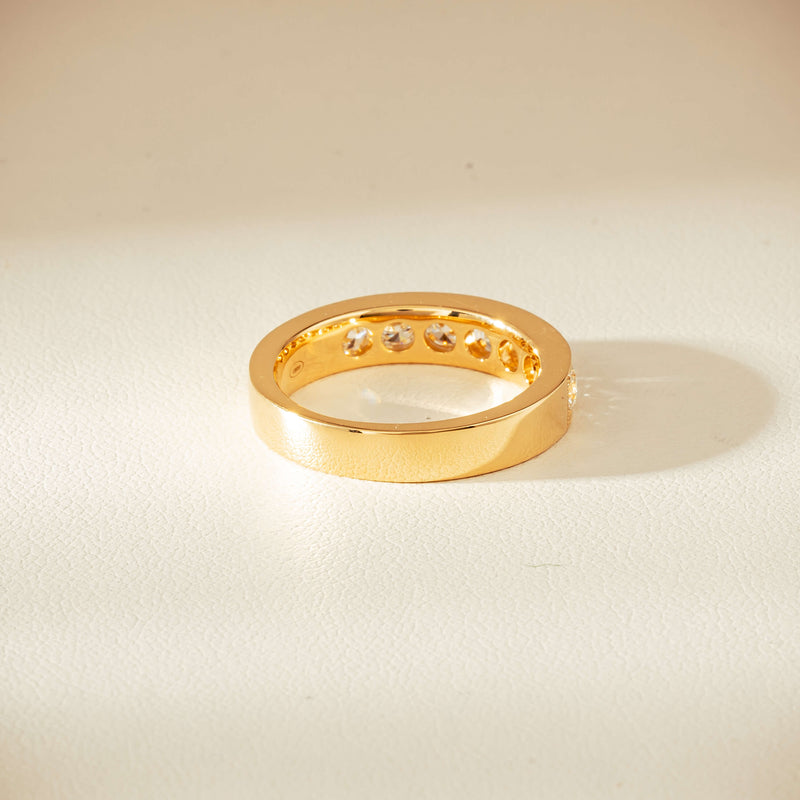 18ct Yellow Gold 1.00ct Diamond Orion Ring - Ring - Walker & Hall