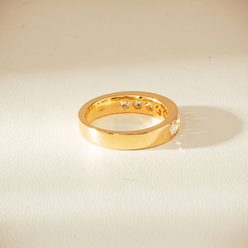 18ct Yellow Gold 1.00ct Diamond Orion Ring - Ring - Walker & Hall