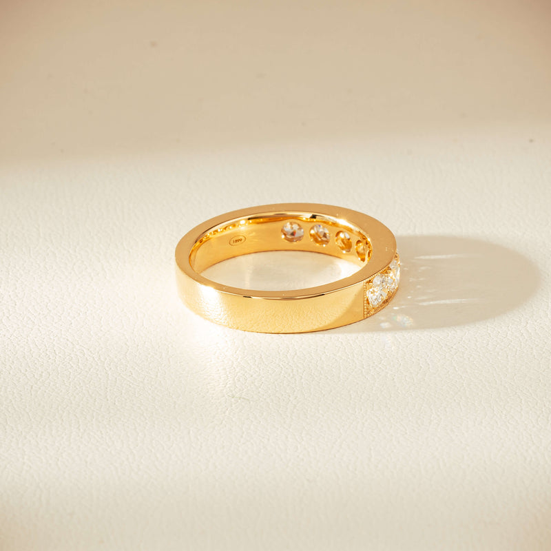 18ct Yellow Gold 1.00ct Diamond Orion Ring - Ring - Walker & Hall