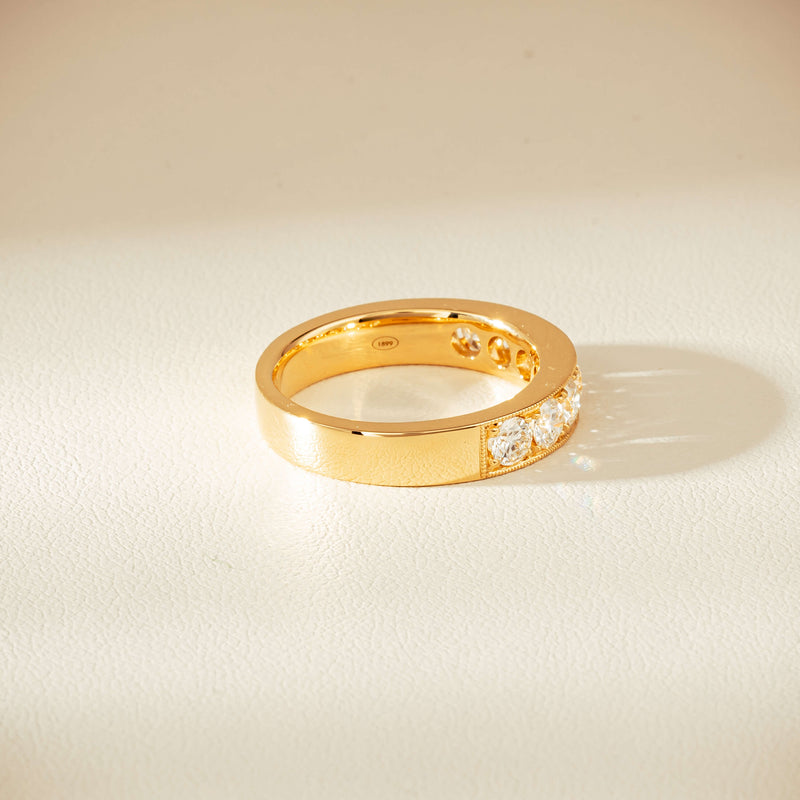 18ct Yellow Gold 1.00ct Diamond Orion Ring - Ring - Walker & Hall