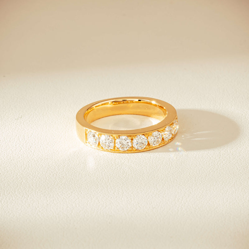 18ct Yellow Gold 1.00ct Diamond Orion Ring - Ring - Walker & Hall