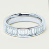 Platinum .92ct Diamond Channel-Set Band - Ring - Walker & Hall