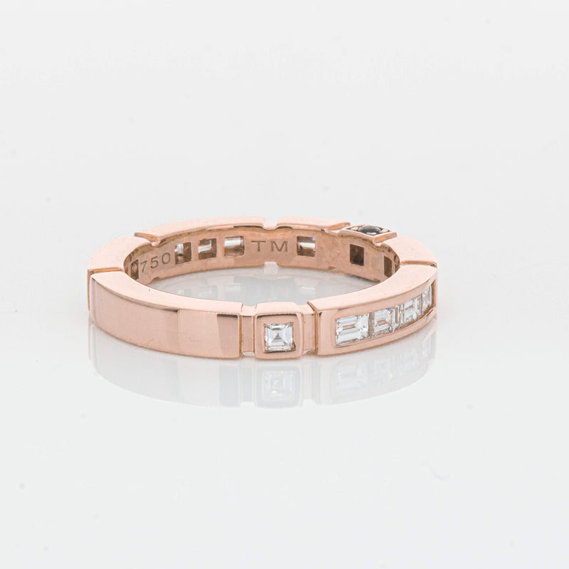 Deja Vu 18ct Rose Gold .75ct Diamond Band - Ring - Walker & Hall