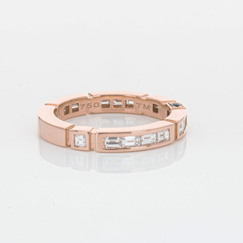 Deja Vu 18ct Rose Gold .75ct Diamond Band - Ring - Walker & Hall