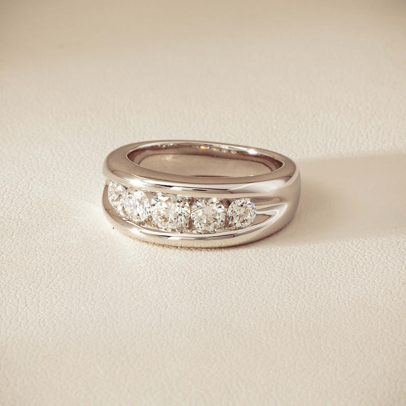 Platinum 1.25ct Diamond Eugenie Ring - Ring - Walker & Hall