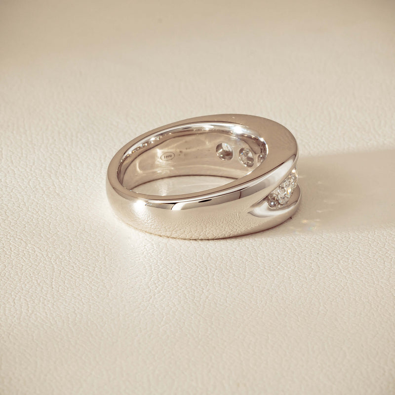 Platinum 1.25ct Diamond Eugenie Ring - Ring - Walker & Hall