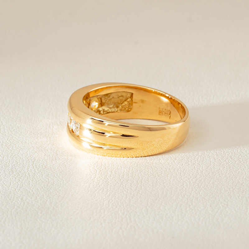 Deja Vu 18ct Yellow Gold .60ct Five-Stone Ring - Ring - Walker & Hall