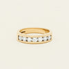Deja Vu 18ct Yellow Gold .75ct Diamond Channel-Set Ring