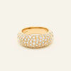 Deja Vu 18ct Yellow Gold 1.79ct Diamond Pave Dome Ring