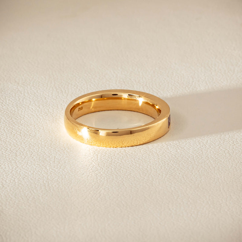 Deja Vu 18ct Yellow Gold .70ct Diamond Channel-Set Ring - Ring - Walker & Hall