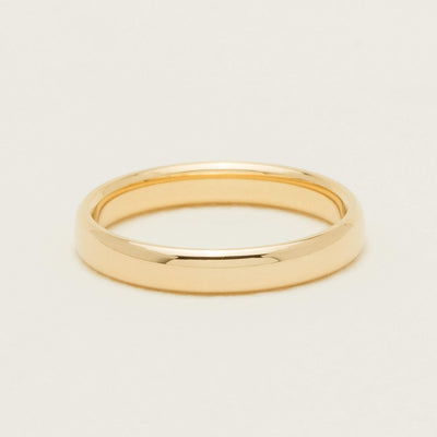 18ct Yellow Gold 3mm Band - Ring - Walker & Hall