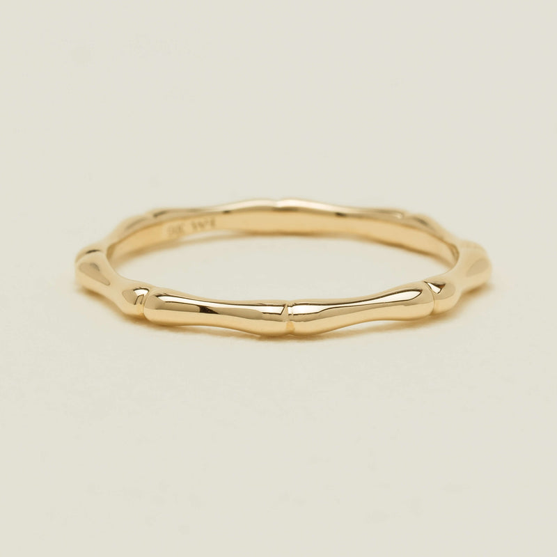 9ct Yellow Gold Kyoto Band - Ring - Walker & Hall