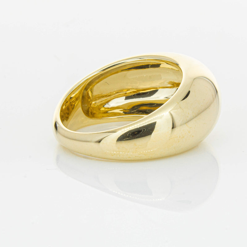 9ct Yellow Gold Madonna Ring-Ring-Walker & Hall