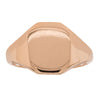 Deja Vu 9ct Rose Gold Mens Signet Ring - Ring - Walker & Hall