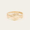 Deja Vu 9ct Rose Gold Friendship Ring