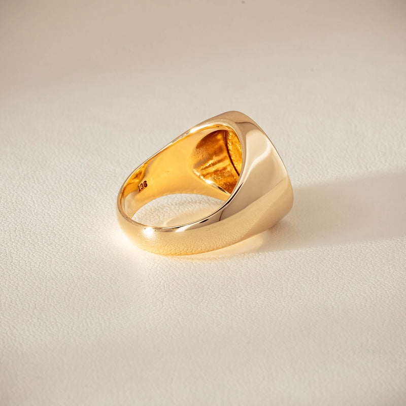 Deja Vu 9ct Ring with 24ct Australian Kangaroo Coin - Ring - Walker & Hall