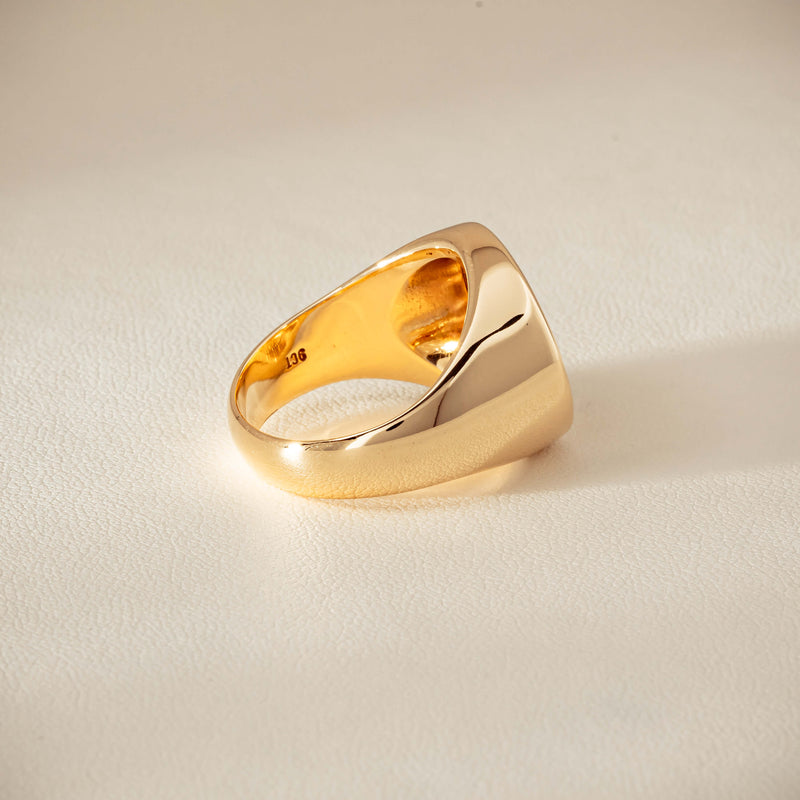 Deja Vu 9ct Ring with 24ct Australian Kangaroo Coin - Ring - Walker & Hall