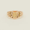 Deja Vu 9ct Rose Gold Horseshoe Ring - Ring - Walker & Hall