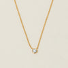 18ct Yellow Gold .18ct Diamond Natalia Pendant - Necklace - Walker & Hall